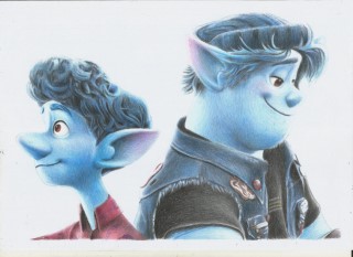 desenho dois irmãos